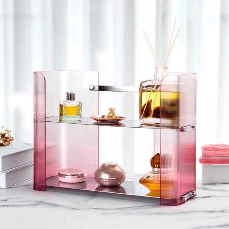 軽量高級化粧品収納ボックス、アクリル製高級大容量ドレッサース - Luxury Skincare Tools のレビューと価格