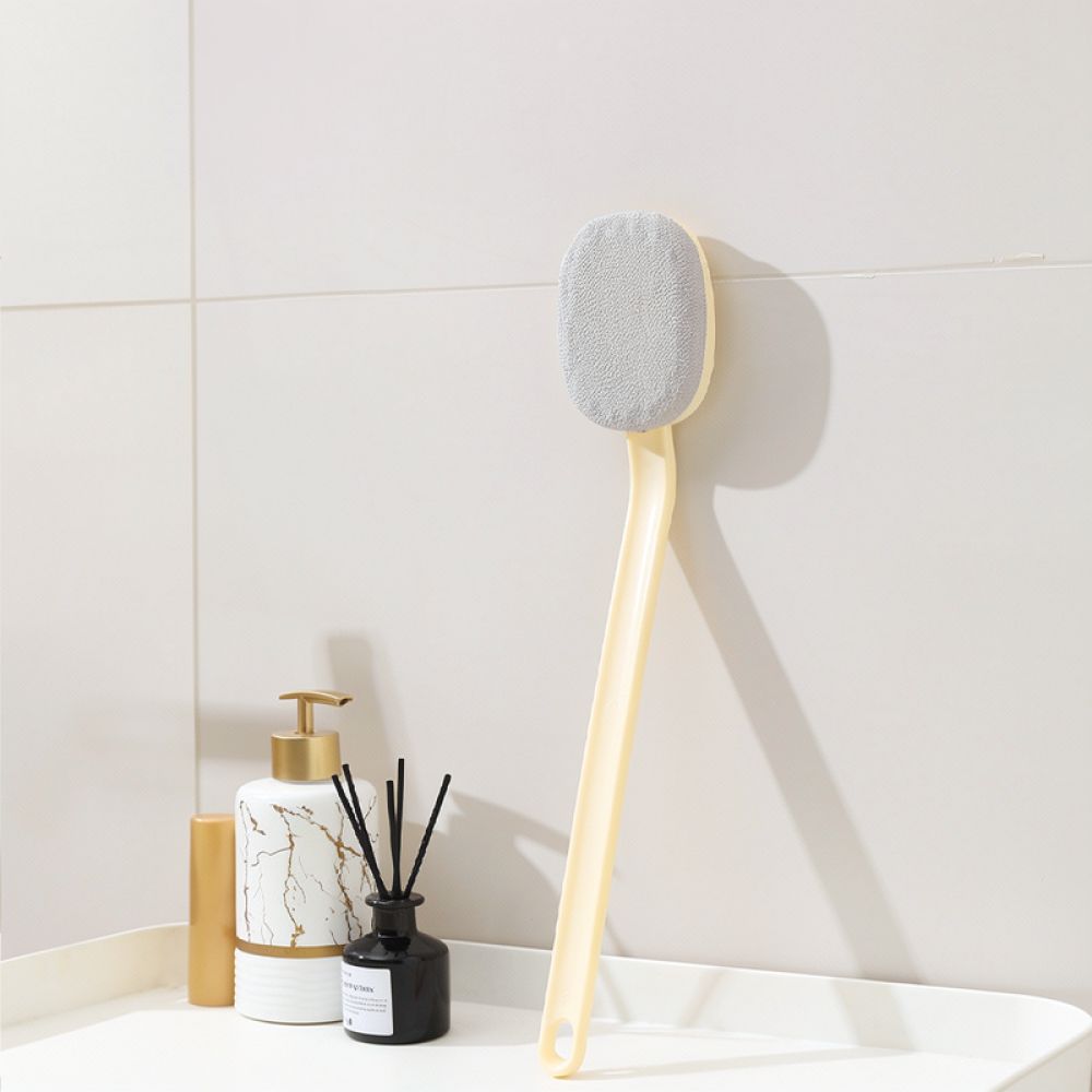 柔らかい毛のバスブラシ、長柄の背中用スクラバー、肌のクレンジ - Luxury Skincare Tools のレビューと価格
